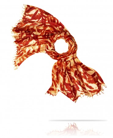 Палантин Женский W40-FOUGERE/ORANGE